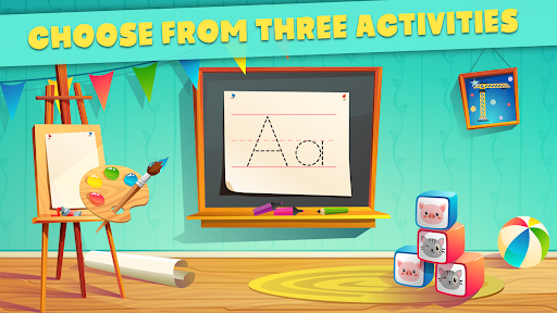 Android application ABC Tracing Games for Kids screenshort