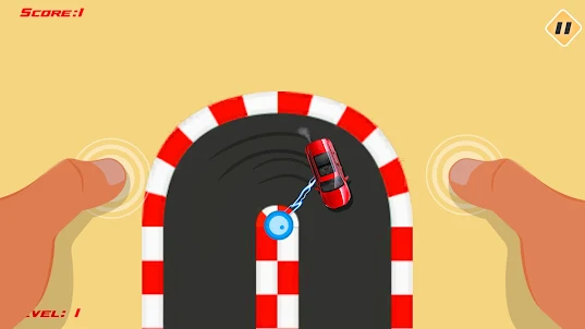 2D Car Drifter Racing Game