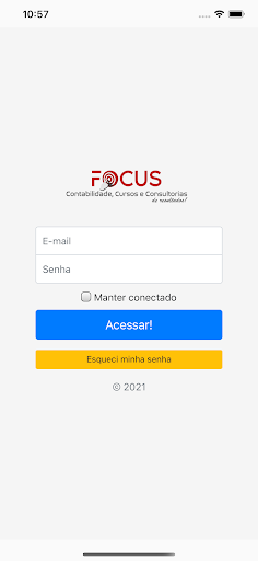 Android application Focus Consultorias screenshort