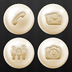 Cover Image of Download Pearl - Silky Gold Icons  APK