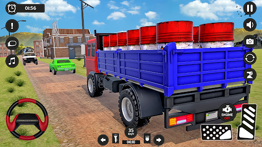 Cargo Truck Simulator 3D Games 9