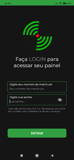 IFIT: Consulte suas notas. Screen 2