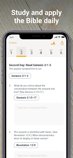 Bible Study Fellowship App Screen 3