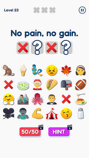 Emoji Guess Puzzle androidhappy screenshots 2