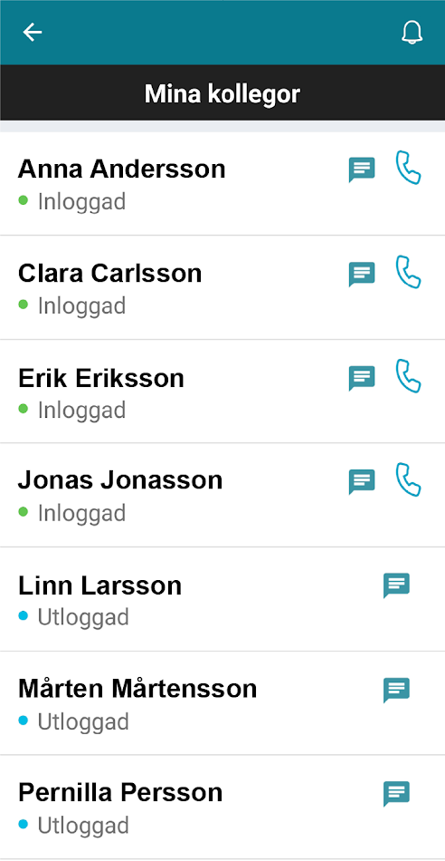#8. Utförar App (Android) 게시자: Tunstall DevTeam