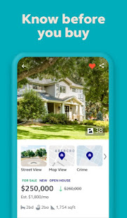 Trulia Real Estate: Search Homes For Sale & Rent screenshots 1