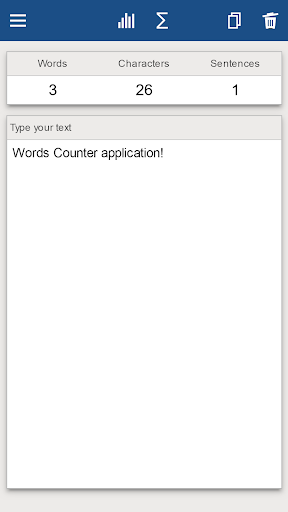 Word Character Counter ekran görüntüsü