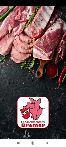 Android application Fleischerei Bremer screenshort