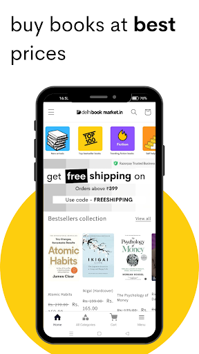 Android application Delhi Book Market - Buy & Sell screenshort