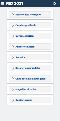 Infrabel RID Screen 2
