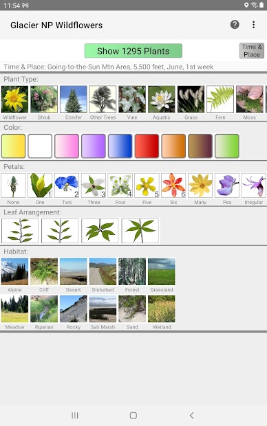Screenshot 10 Glacier NP Wildflowers android