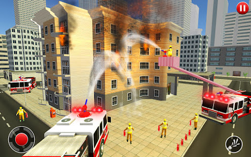 New Fire Truck Driving Simulator 3D: Fire Fighting 1.0 screenshots 2