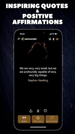 Motivatory - Daily Motivation Screen 2