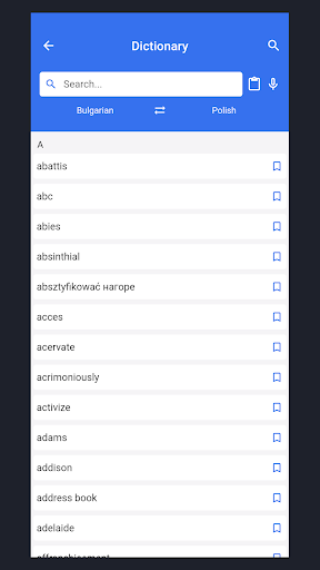 BULGARIAN - POLISH Dictionary