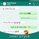 Cover Image of Unduh Chat Style : Font & Keyboard 1.0 APK