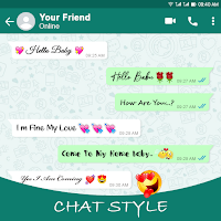 Chat Style : Font & Keyboard