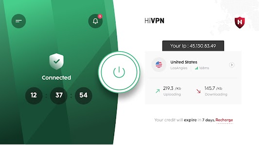 HiVPN AndroidTV Unknown