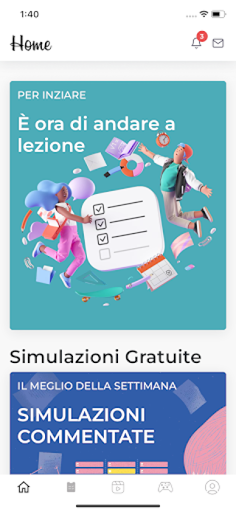 Android application Specializzazione Medicina screenshort