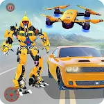 Grand Robot Hero Transform: Drone Car Robot Games Apk