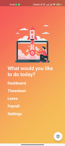Android application EASE HR screenshort