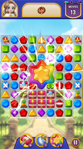 Royal Queenie: Jewel Match 3 Screen 2