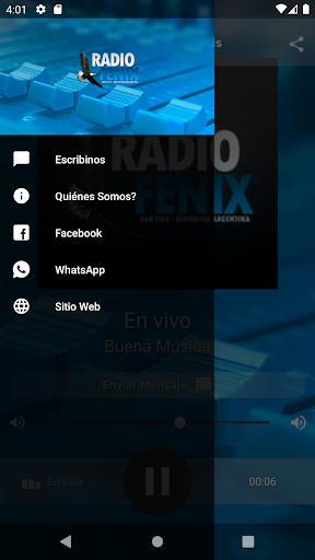 Radio Fenix San Luis Screen 2