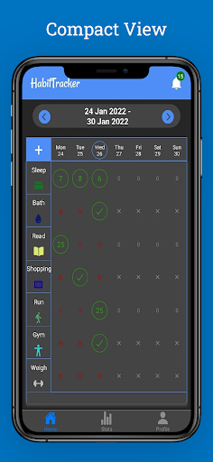 HabitTracker Screen 3