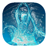 Water dancer live wallpaper icon