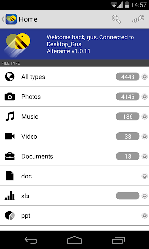 Android application Alterante screenshort
