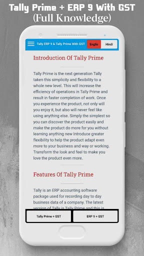 Tally Prime and Tally ERP 9 Screen 3