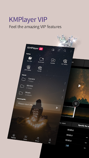 Android application KMPlayer Plus (Divx Codec) screenshort