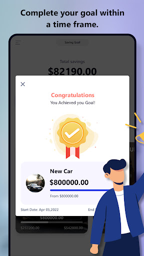 Savings Goal: Piggy Bank Screenshot