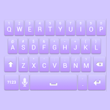 Light Purple Keyboard Skin icon