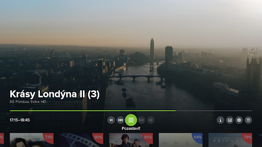 Android application TES TV box screenshort