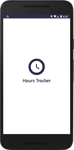 Android application Hours Tracker screenshort