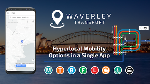 Android application Waverley Transport: Maps, Time screenshort