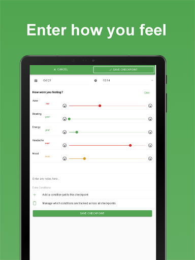 Screenshot of Eat Smart Kiwi: Food Diary