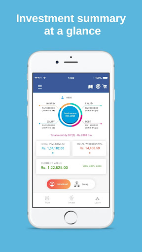 Android application Flexicapital screenshort