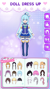 Anime Paper Doll DIY: Dress Up