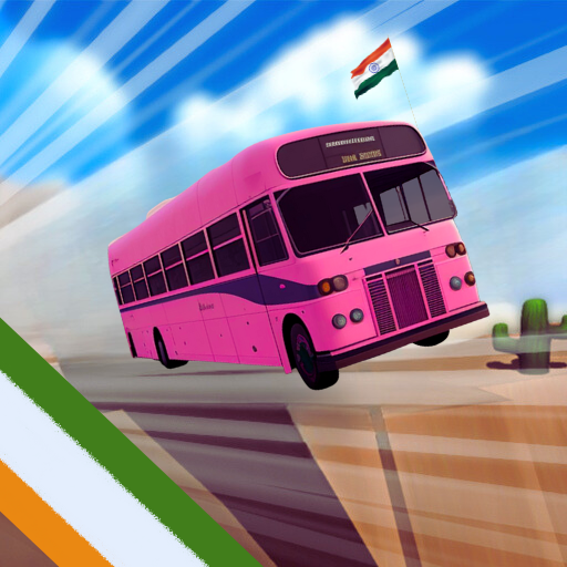 Indian Bus Fury : Mega Ramp 3D