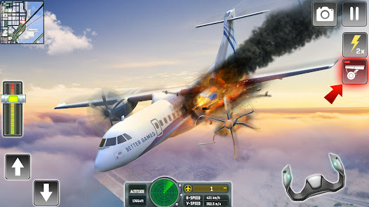 Flight Simulator : Plane Games  screenshots 24