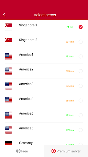 VPN Singapore - Use SG IP Screen 3
