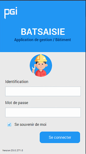 Android application BATSAISIE screenshort