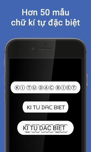 Android application Chào mừng đến với KÍTỰĐẶC BIỆT screenshort