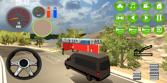 Van MiniBus Driving Simulator