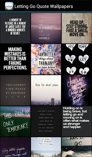 Letting Go Quote Wallpapers Screen 2