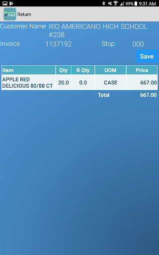 Delivery Tracker Screen 2