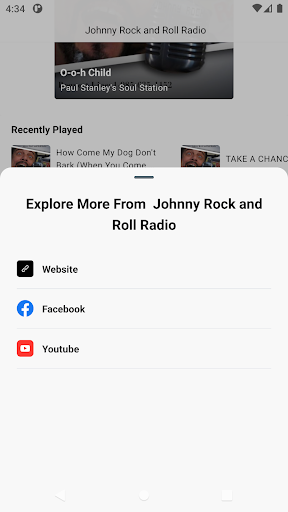 Johnny Rock And Roll Radio Screen 3