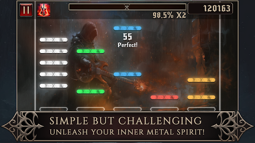 Rhythmetallic: Rock Guitar Tap - Music - games