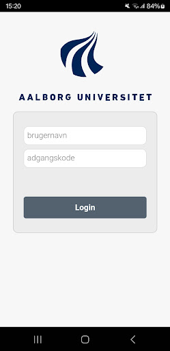 Android application AAU - CAS screenshort